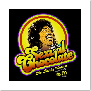 Retro sexual chocolate mr randy watson Posters and Art